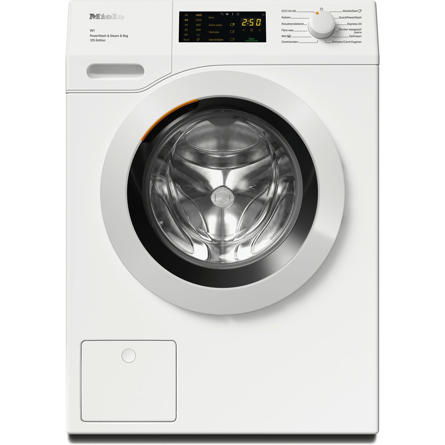 MIELE WCB 390 WCS 125 jaar + PowerWash Wasmachine (8 kg, 1400 rpm, A)