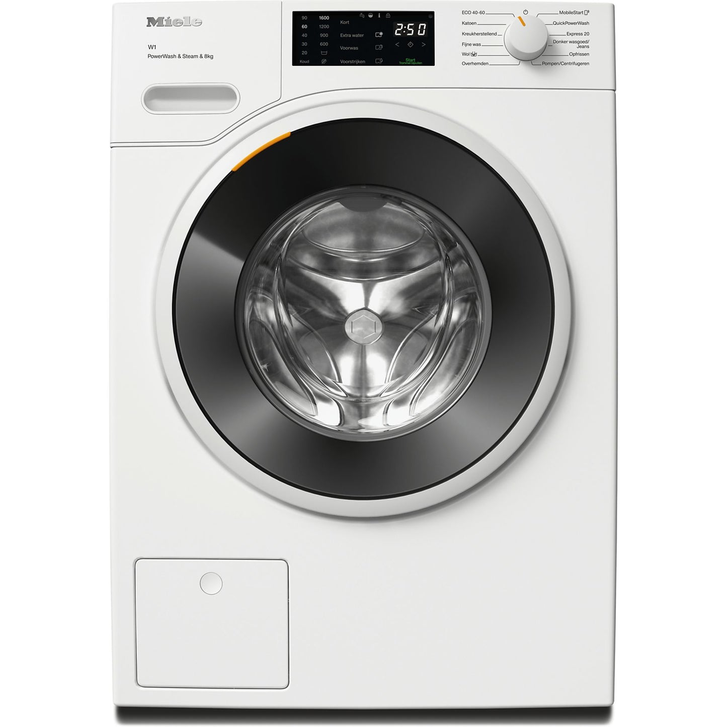 MIELE WWC 380 WCS PowerWash & Steam Wasmachine (8 kg, 1600 rpm, A)