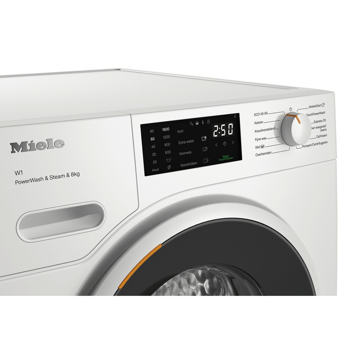 MIELE WWC 380 WCS PowerWash & Steam Wasmachine (8 kg, 1600 rpm, A)